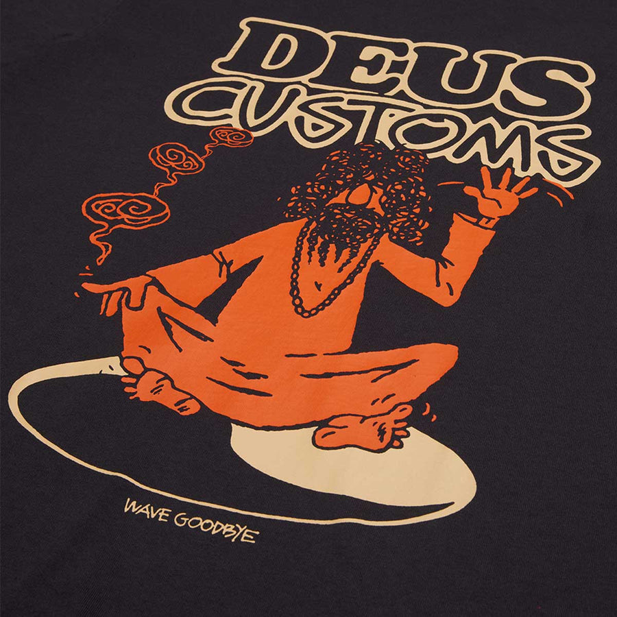 Deus Ex Machina Emphatic Wave T-Shirt - Anthracite