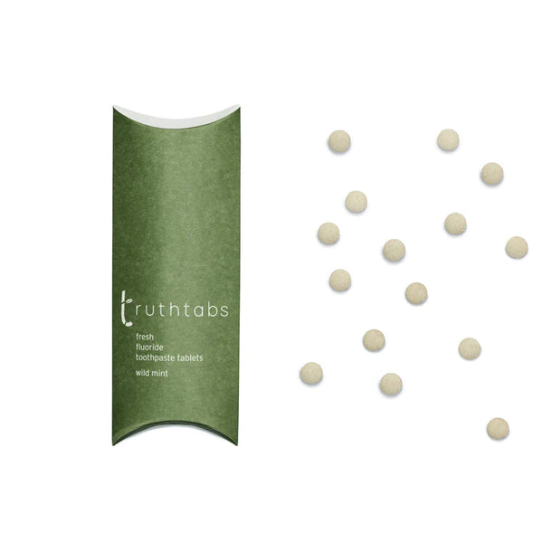 The Truthbrush Toothpaste Tablets - Wild Mint