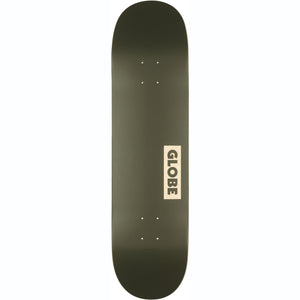 Globe Goodstock Skateboard Deck - Fatigue Green - 8.25"