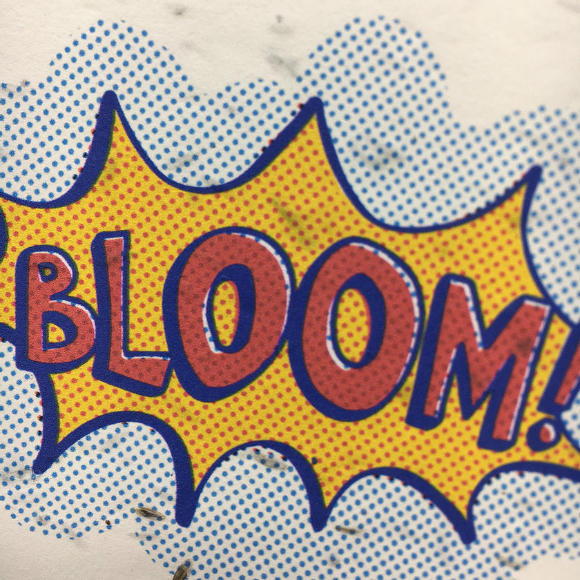 Ruby & Bo 'Bloom!' Plantable Seed Card