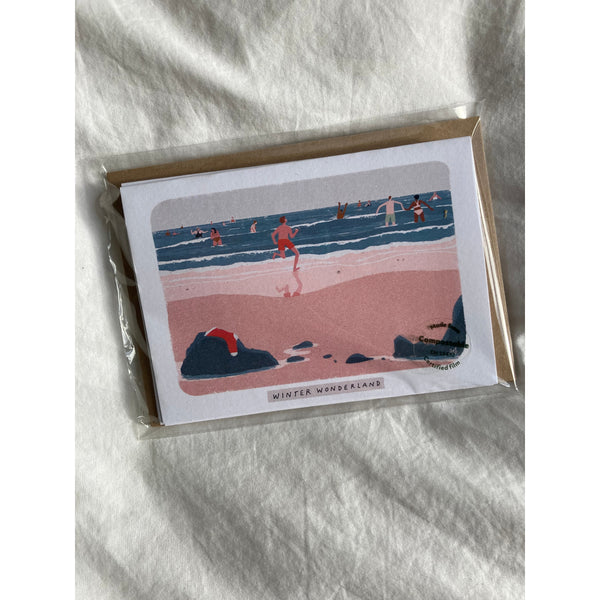 Amy Kate Wolfe 'Winter Wonderland' - Greetings Card