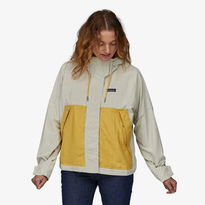 Patagonia W's Skysail Jacket - Dyno White/Surfboard Yellow