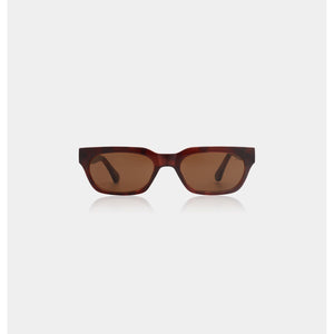 A.KJAERBEDE Bror Sunglasses - Brown/Demi Light Brown Transparent