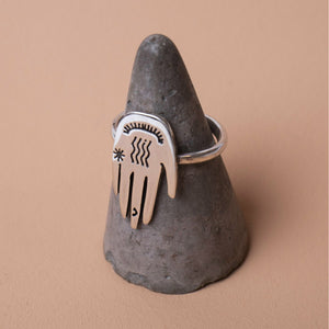 Lima-Lima Jewellery - Palm Ring - Eco Silver