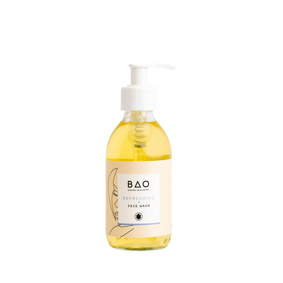 BAO Refreshing Face Wash with Aloe Vera & Sweet Orange 200ml