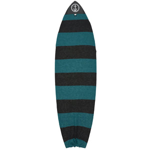 Captain Fin Co. Hybrid Boardsock 6'6'' - Black & Green