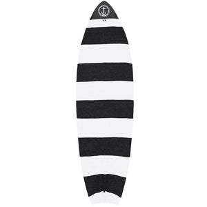 Captain Fin Co. Hybrid Boardsock 5'10'' - Black & White