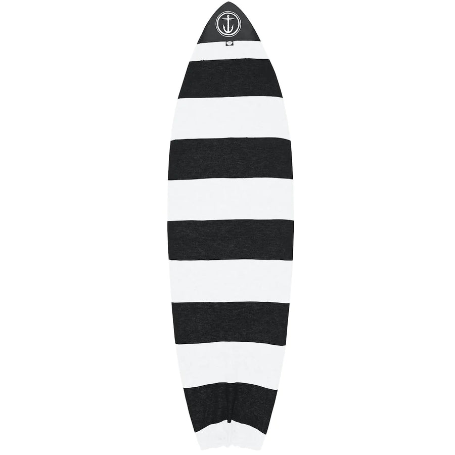 Captain Fin Co. Hybrid Boardsock 6'0'' - Black & White