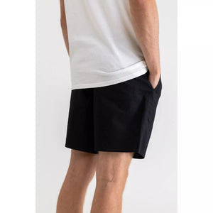 Rhythm Classic Linen Jam Shorts - Vintage Black