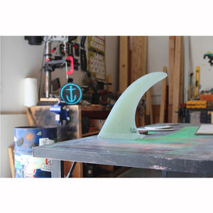 Captain Fin Co. 'Christenson Tracker' Surfboard Fin 8.5" - Clear