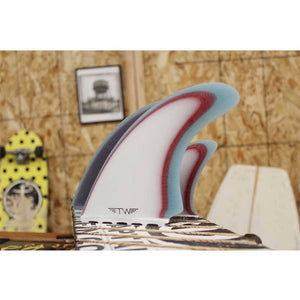 Captain Fin 'Tyler Warren Especial' Surfboard Twin Fins - Single Tab (Futures) - Blue