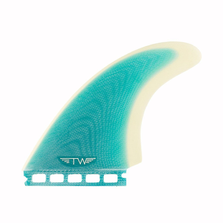 Captain Fin 'Tyler Warren Especial' Surfboard Twin Fins - Single Tab (Futures) - Turquoise