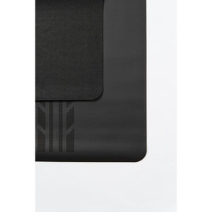 Yogi Bare 'X’ Enhanced Grip Longer & Wider Yoga Mat - Perforated Black