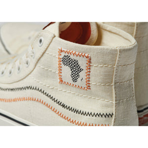 VANS X JUJU Surf Club SK8-HI 38 Decon VR3 SF Shoes - Marshmallow / Multi