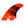 FCS II Accelerator Neo Glass Tri Fins - Tangerine Gradient - Small