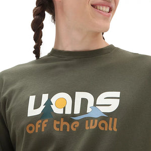 VANS COASTAL MTE VINTAGE LS T-SHIRT - GRAPE LEAF