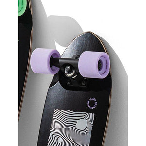 Globe Blazer Cruiser Skateboard - Black / Purple - 26"
