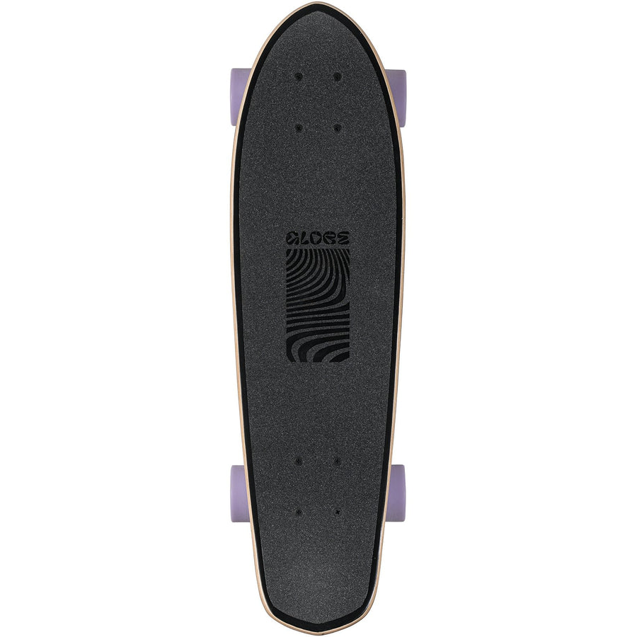 Globe Blazer Cruiser Skateboard - Black / Purple - 26"