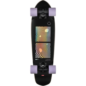 Globe Blazer Cruiser Skateboard - Black / Purple - 26"