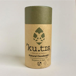 Kutis Vegan Natural Deodorant - Bergamot & Sage