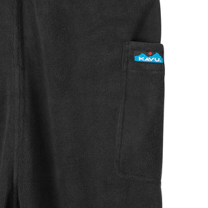 Kavu 'Pocatello' Fleece Overall - Black