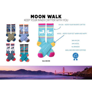 Kavu 'Moonwalk' socks - Sunrise Range