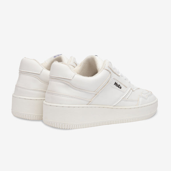 MoEa Bio-Sneakers - Grape Full White