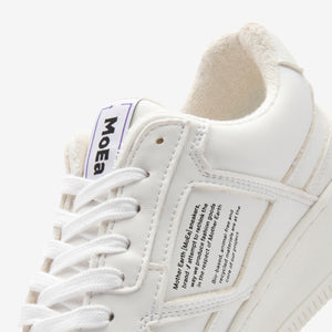 MoEa Bio-Sneakers - Grape Full White