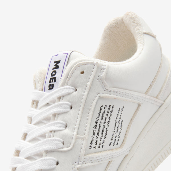 MoEa Bio-Sneakers - Grape Full White