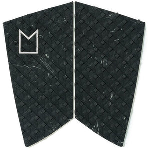 Modom Twin Fin Surfboard Traction Tailpad - Charcoal Swirl