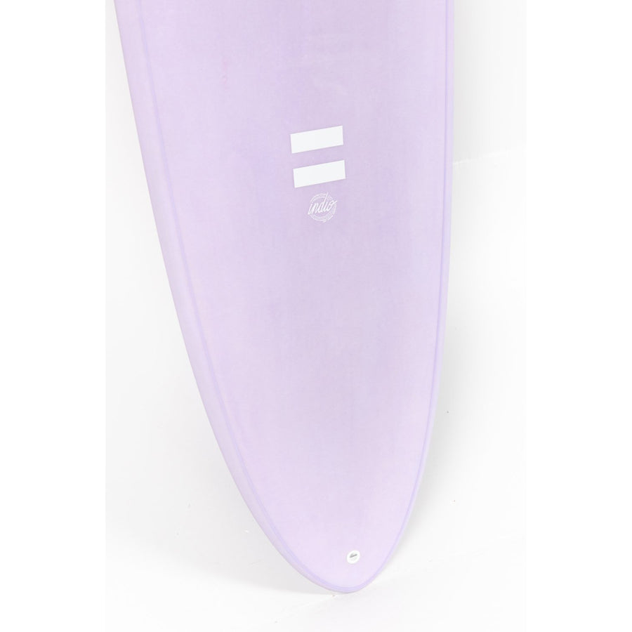Indio 'Trim Machine' Longboard Surfboard by Pukas - Endurance Epoxy - Purple - 9'1"