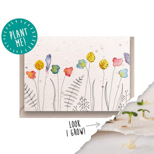 Ruby & Bo 'Cornfield' Plantable Seed Card