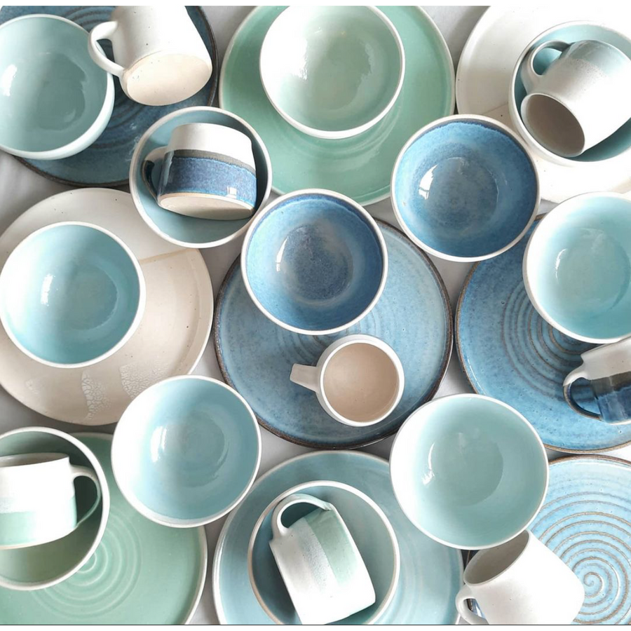 Seasalt Pottery - Dinner Plate - Light Blue