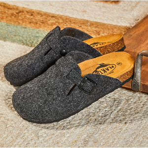 Plakton Blog - Wool Clogs - Grey