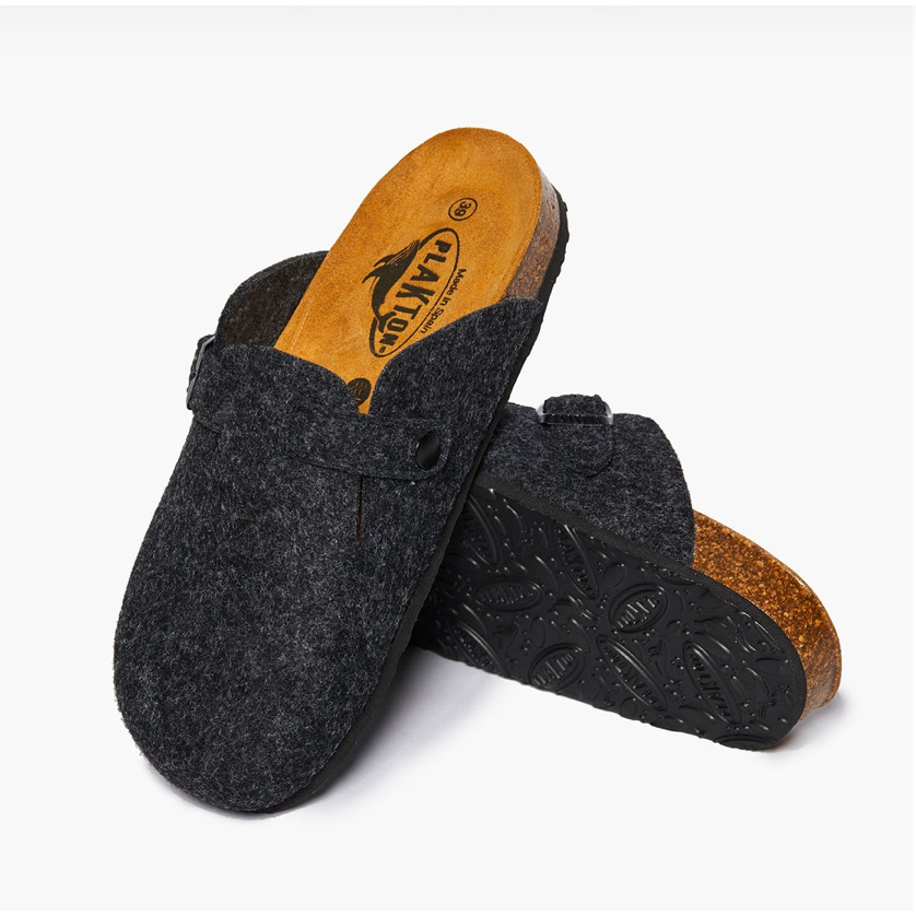 Plakton Blog - Wool Clogs - Grey – Hiatus Store