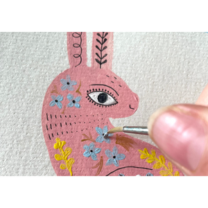 Ruby & Bo 'Happy Hare' Plantable Seed Card