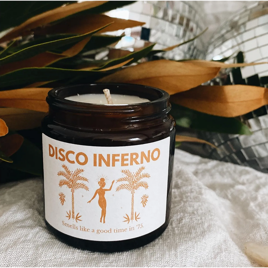 Les Boujies Soy Wax Candle - Disco Inferno