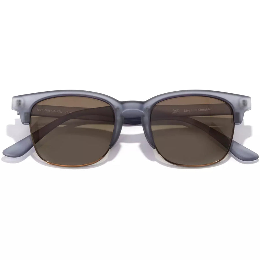 Sunski Cambria Sunglasses - Navy / Amber