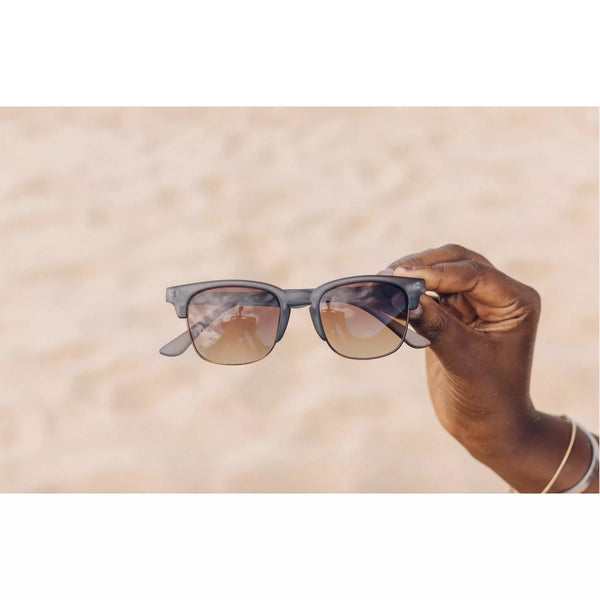 Sunski Cambria Sunglasses - Navy / Amber