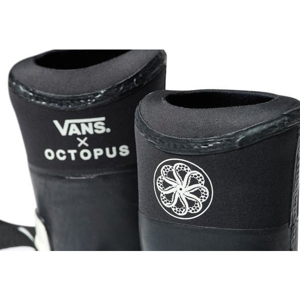 VANS X OCTOPUS 'Surf Boot HI' LTD Wetsuit Boot 3mm - Black / Marshmall