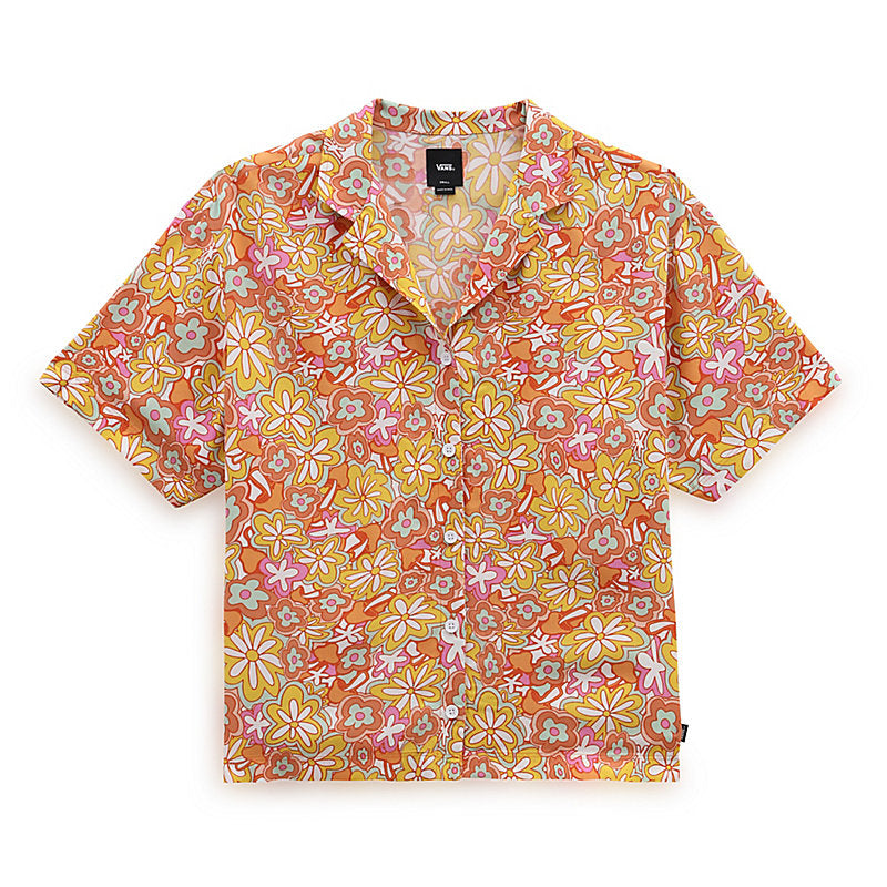 Vans Resort Floral SS Woven Shirt - Sun Baked