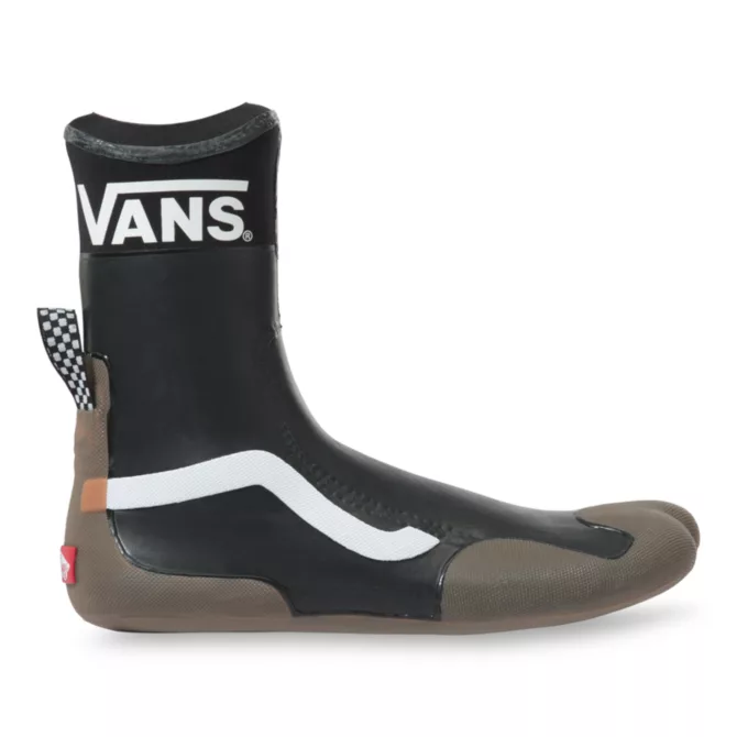 Vans 'Surf Boot 2 HI' 3mm Wetsuit Boot - Black / Gum