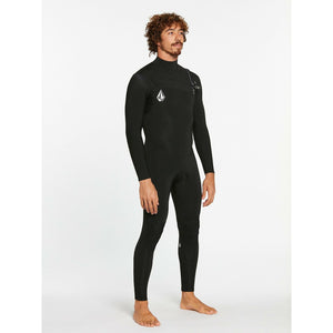 Volcom Modulator Chest Zip Full Wetsuit 3/2mm - Black