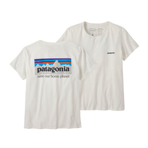 Patagonia P-6 Mission Organic T-shirt - Birch White