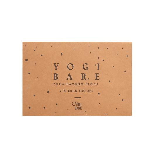 Yogi Bare Bamboo Yoga Block - Bamboo