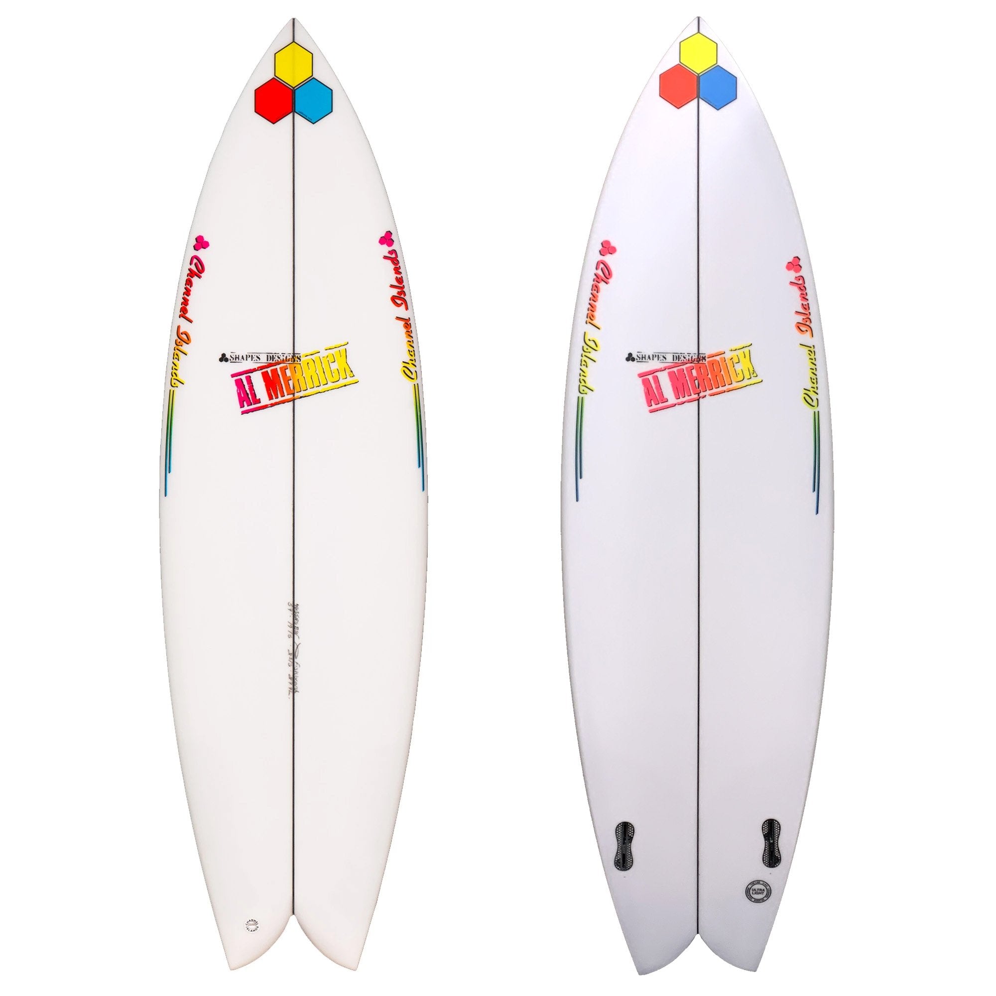 Channel Islands / Al Merrick 'FishBeard' Twin Fin Surfboard - 5'9