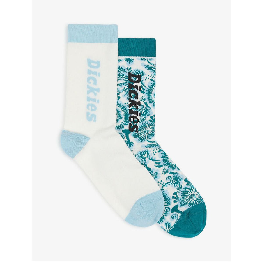 Dickies Roseburg Socks (2pk) - Blue Floral