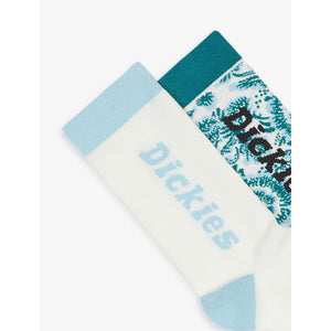 Dickies Roseburg Socks (2pk) - Blue Floral