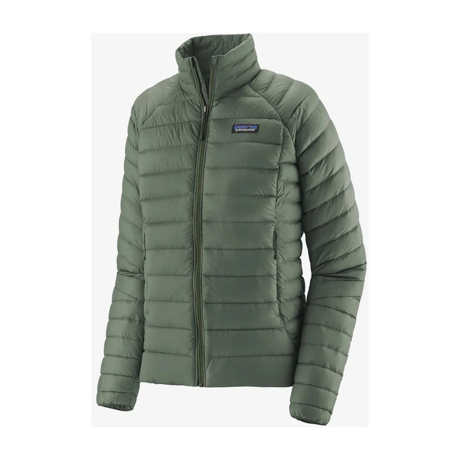 Green patagonia jacket sales womens