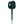 FCS 'Freedom Helix' ALL ROUND Longboard Ankle Surf Leash 9' - Blue / Black